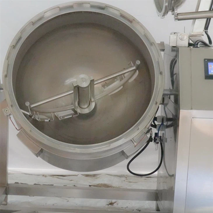 Industrial Pressure Cooker With Mixer